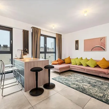 Lumina 4-Room Apart With Large Balcony Warsaw Exterior photo